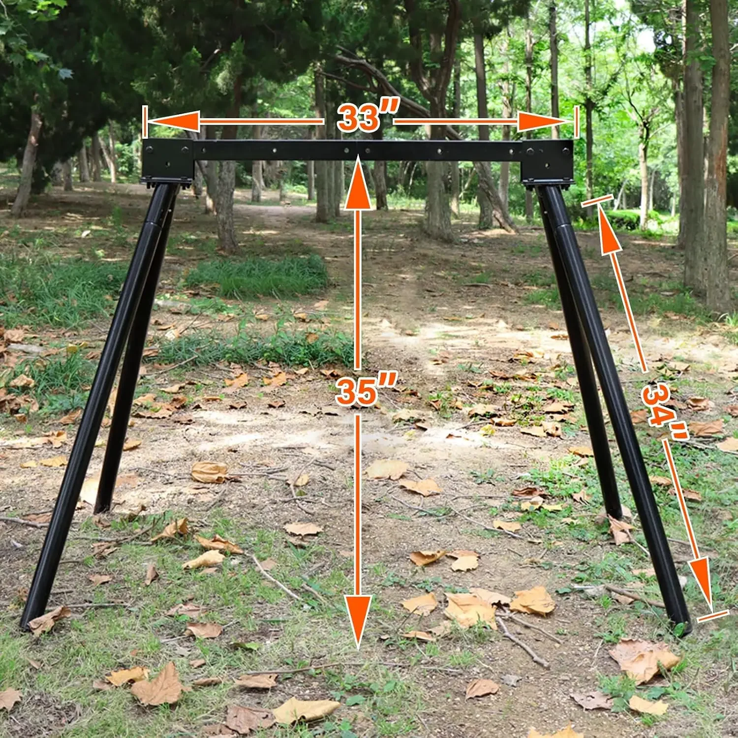 Steel Target Stand for AR500 Shooting Targets for Outdoor Range and Shooting Practice