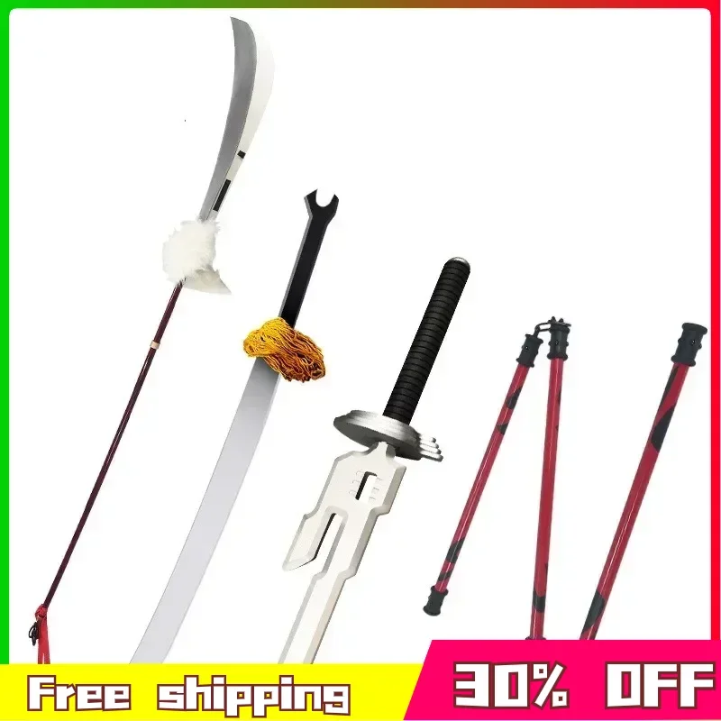 

Jujutsu Kaisen Anime Figure Peripheral Satoru Gojo Zenin Maki Cosplay Props Weapon PVC Material Samurai Sword Model Gifts Toys