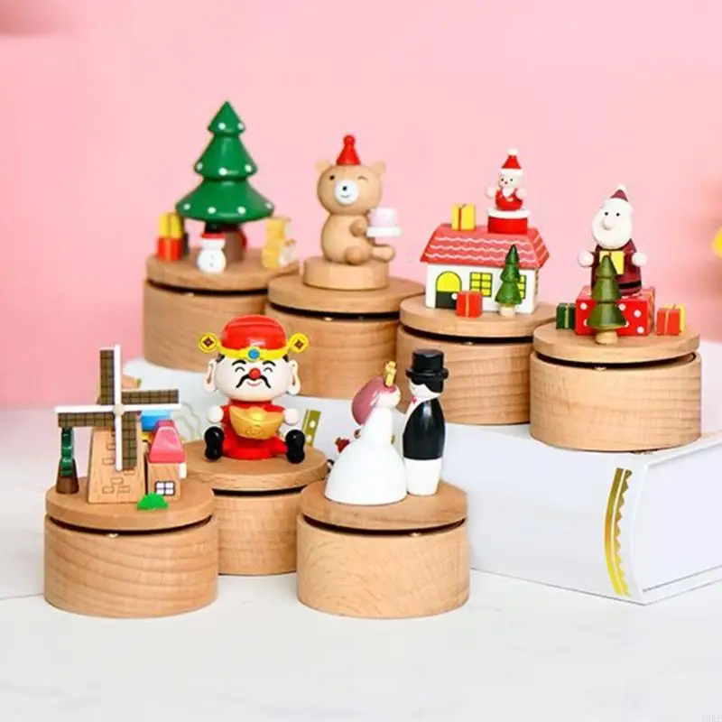 A0KE Musical Spinnings Boxes