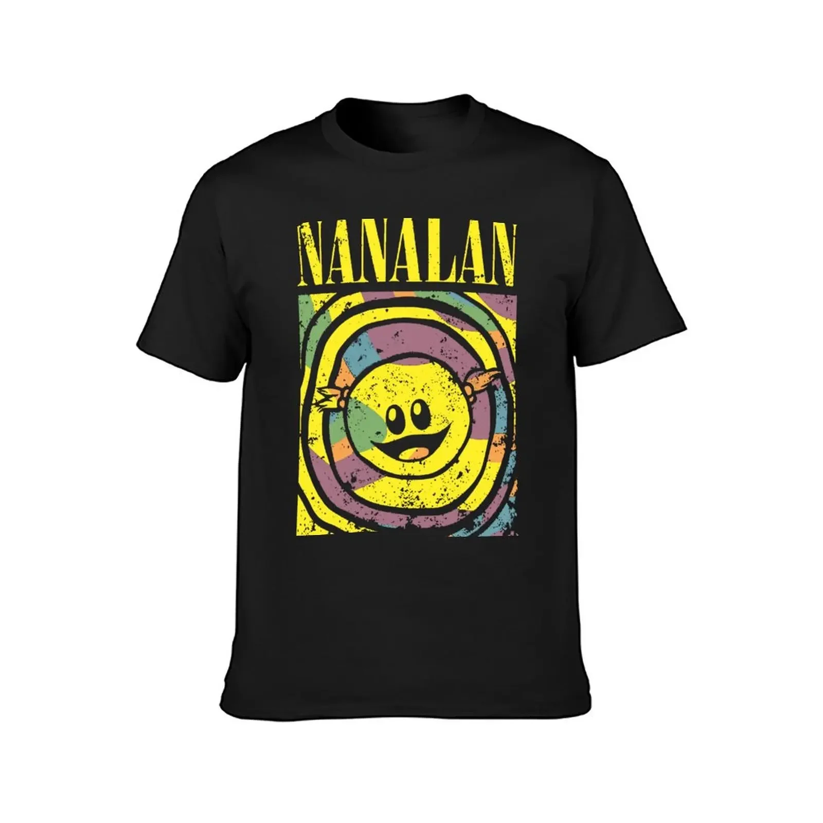 retro Nanalan Wonderful Girl T-Shirt anime t shirts man clothes summer tops hippie clothes Men's cotton t-shirt