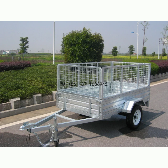 

2025 New Galvanized 7x5 8x5 Farm Car Utility Trailer Heavy Duty Fully Weld