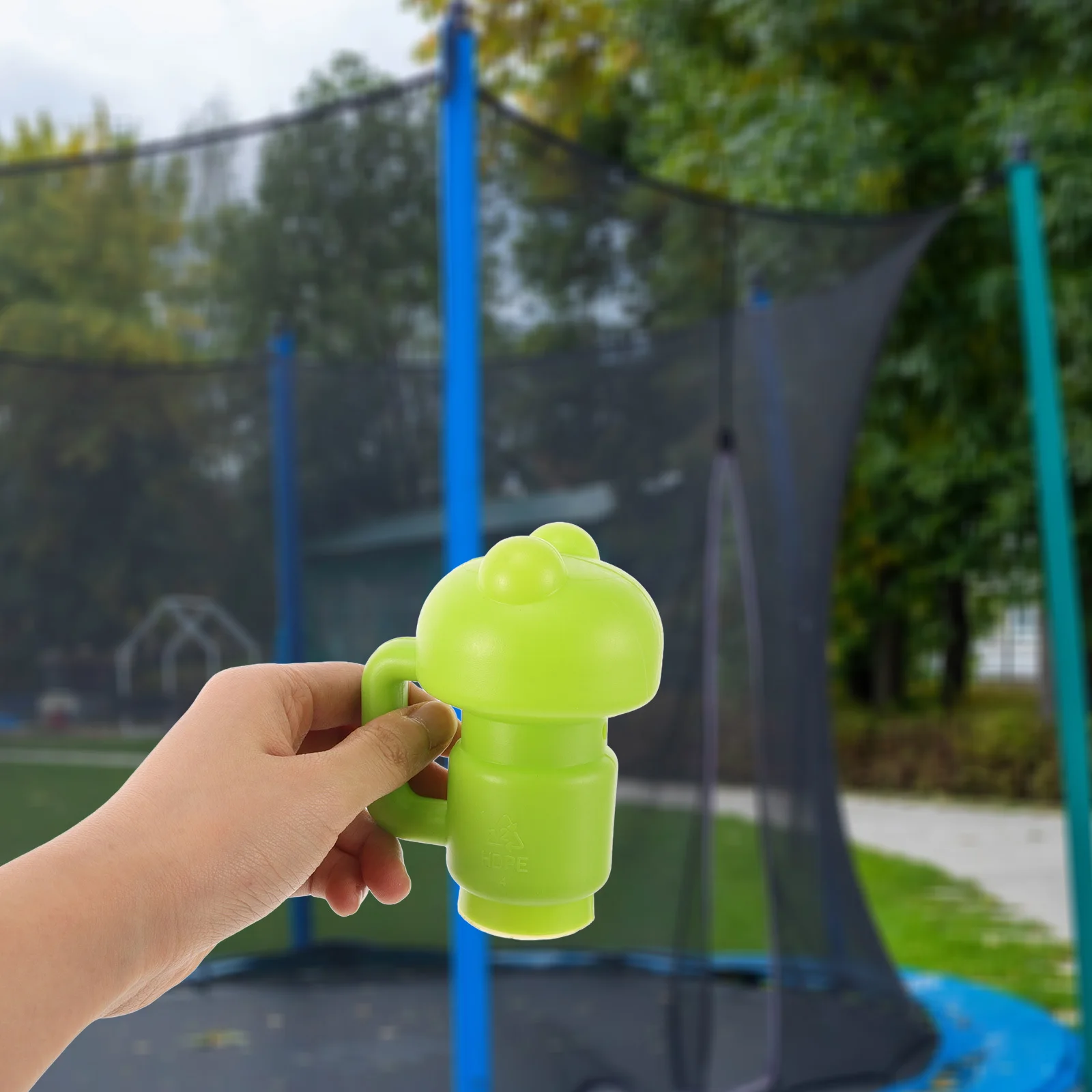 

Green Enclosure Pole Secure Net Connection Cover For Accessories Trampoline Pole Caps Trampoline Net Caps