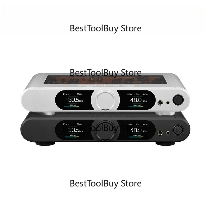 

Discrete 16-Element Fully Balanced Decoder & Headphone Amp Combo Wireless Available with Remote Control