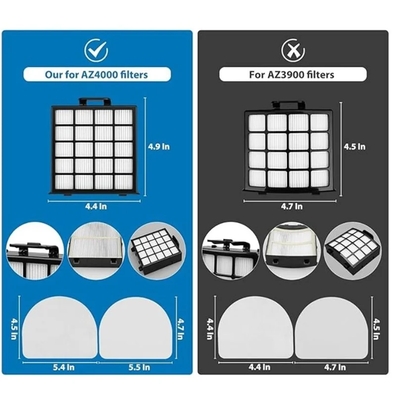 Replacement Parts For Shark AZ4000 AZ4002 AZ400C  Power Detect Upright Vacuum Cleaner  Power Detect Upright Vacuum Cleaner