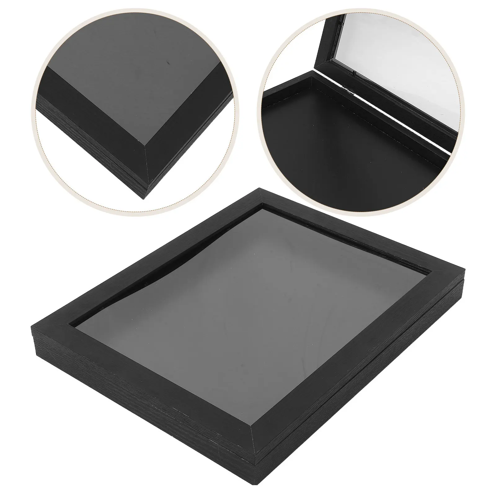 Clear Jersey Photo Frame Wooden Display Box T Shirt Display Stand Football Soccer Basketball Baseball Shirts Showcase