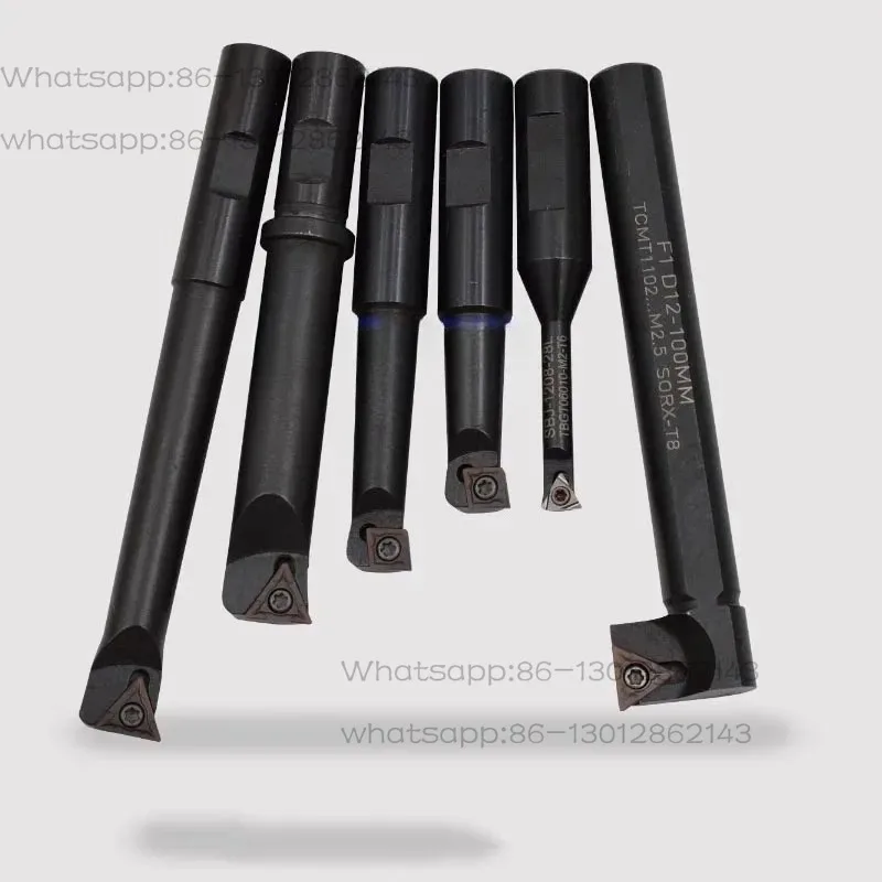 1Pc F1-12 / F1-128 Fine Tuning Boring Head, Precision Boring Tool Holder with Boring Bar & Blades for CNC Milling Machine