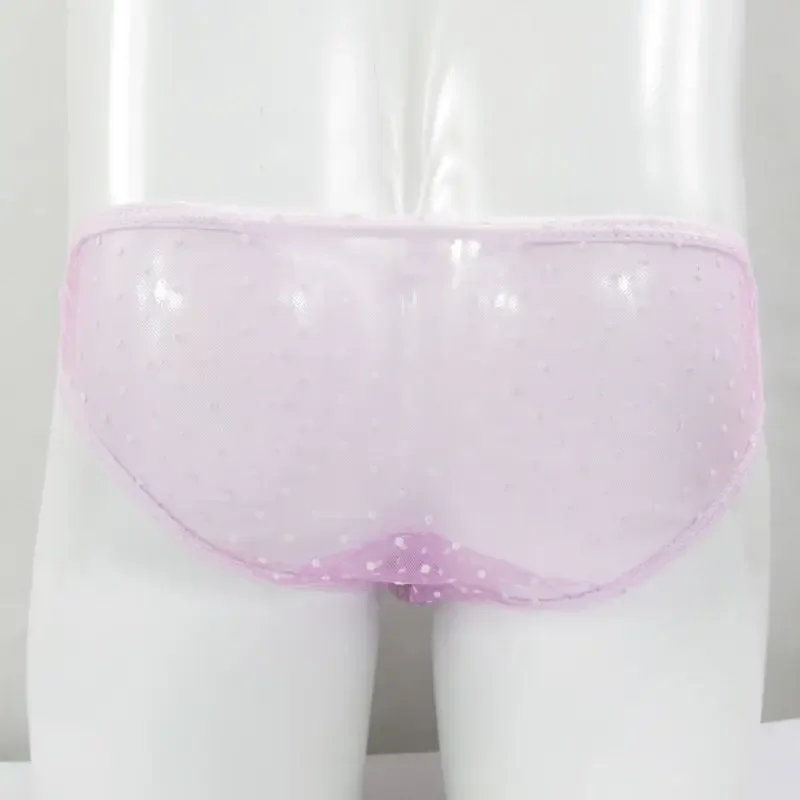 Man's Net Mesh Sexy Briefs BF Gift Live Show Dance Costume FKK Party