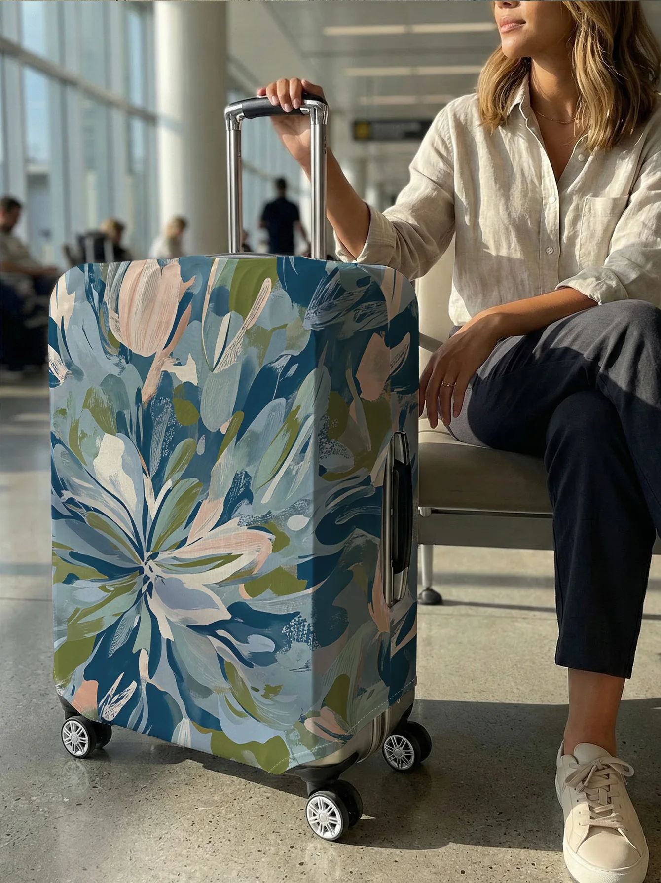 Funda para Equipaje con Estamp - Luggage Protective Cover Transparent reseña y precio