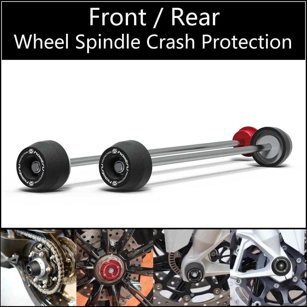 

Front Rear wheel Spindle Crash Protection For Ducati Monster796/S4R/S4RS/1100/1100S/1100 EVO 2006-2016