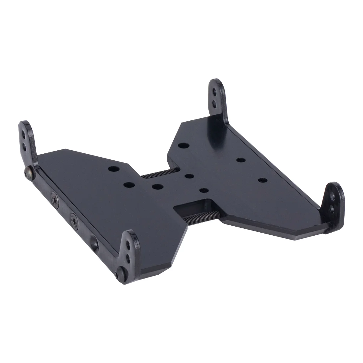 Placa de transmisión de placa de deslizamiento de chasis de fibra de carbono para 1/10 coche trepador de control remoto Axial SCX10 Capra 1,9 UTB F9 AXI03004 piezas de mejora