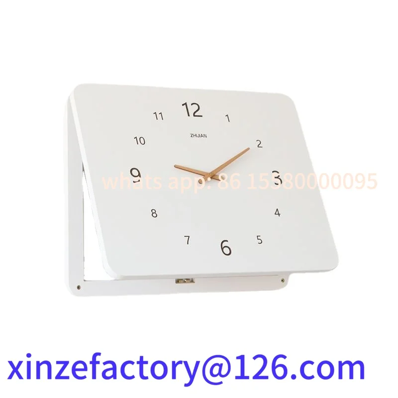 ساعة انسداد صندوق عداد كهربائي قابل للتخصيص، بساطة حديثة، تعليق منزلي، توزيع