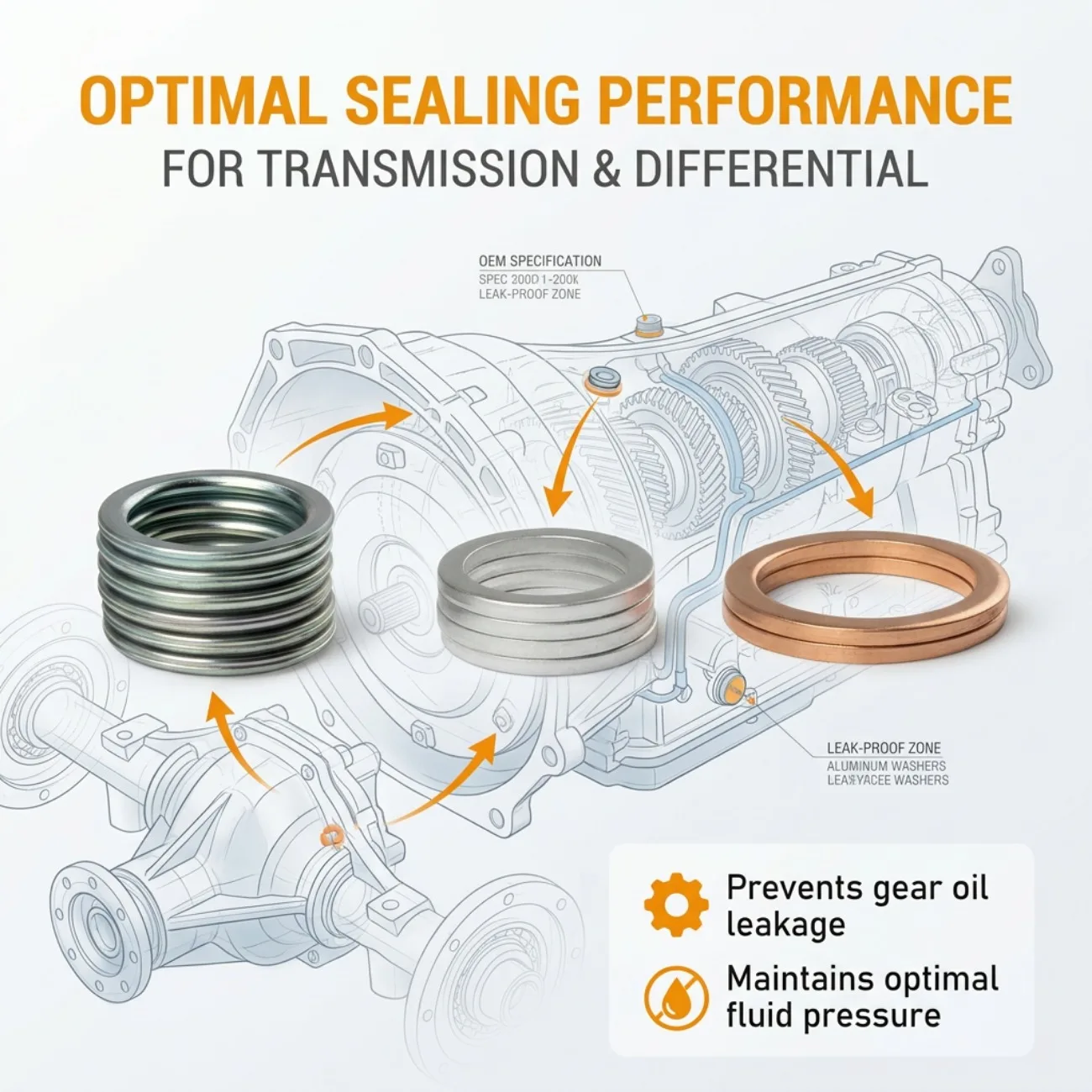 

Engine Oil Drain Plug Gasket Seal Kit For Lexus For Toyota 4RUNNER Corolla Camry RAV 4 90430-24003 12157-10010 90430-A0003