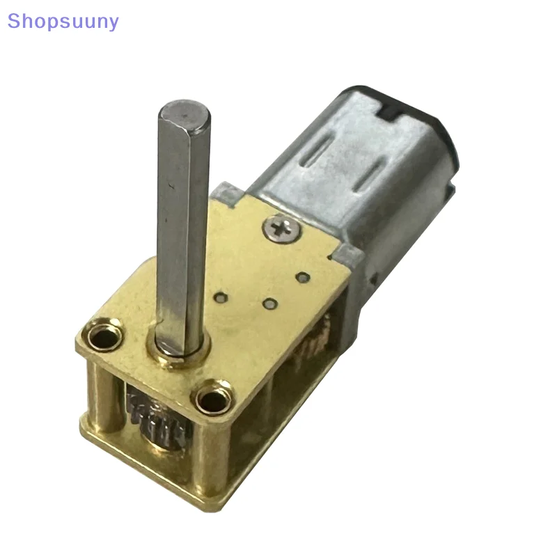 [SU]Mini Gear Motor Micro Worm Gear Reducer Brush DC Motors Electronic Devices 1218GE-N20 DC 12V (to 6V 3V)[SU]