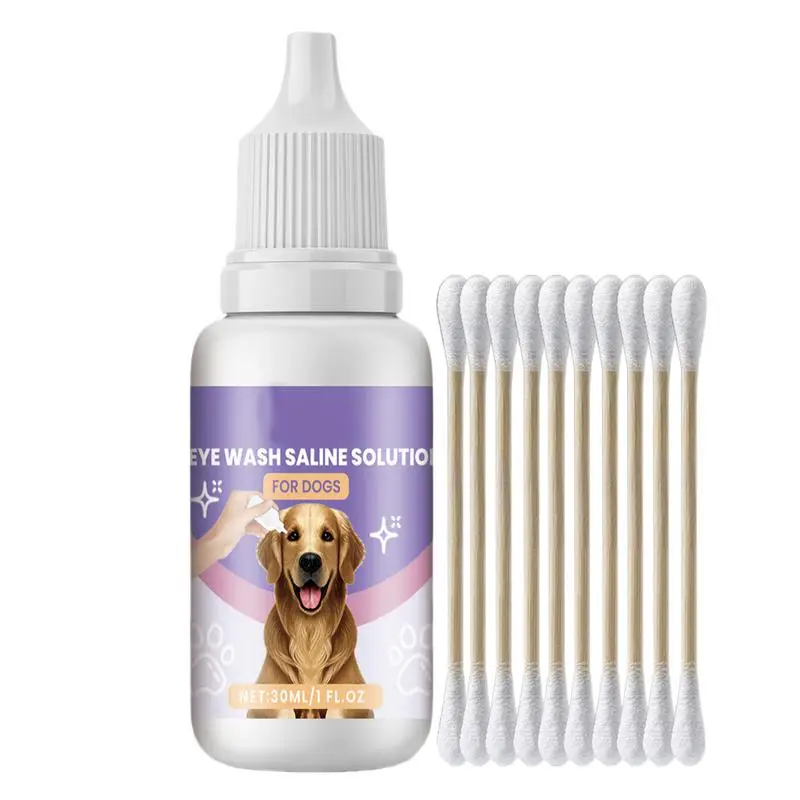 Cat Eye Rinse Dog And Cat Eye Rinse 30ml Removes Debris Prevent Tear Stains Gentle Formula Easy Application Safe For Pets