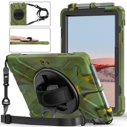 360 Rotating Shockproof Laptop Tablet Cover for Microsoft Surface Go 4 3 2 1 10.5