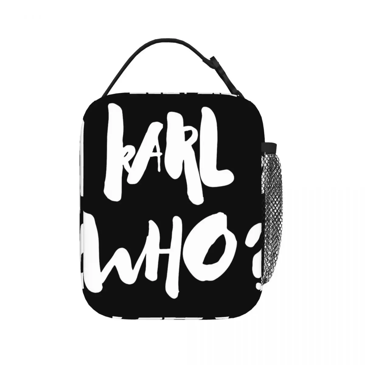 

2025 New Karl Who Lunch Bags Insulated Lunch Tote Waterproof Thermal Bag Resuable Picnic Bags for Woman Work Children School