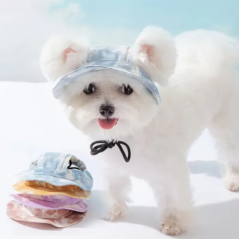 

Four Seasons Pet Dog Cute Sun-proof Adjustable Fishermen's Hat