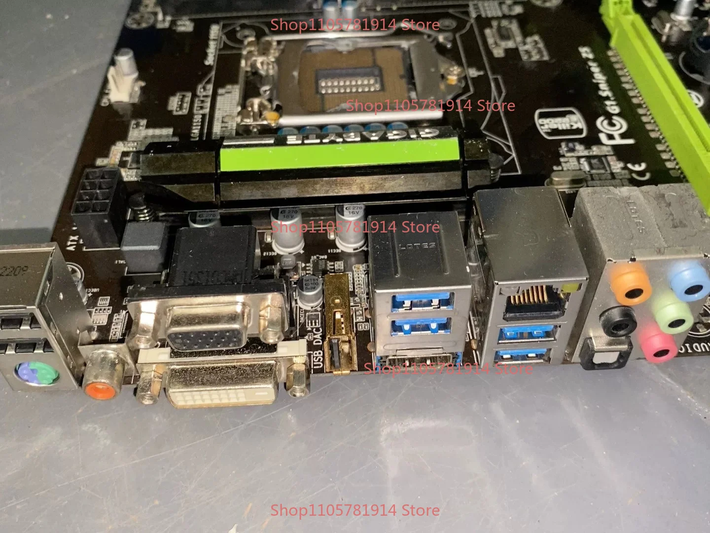For GIGABYTE G1 Sniper Z5 Large Board 4th Generation CPU Industrial Control Main Board with Baffle