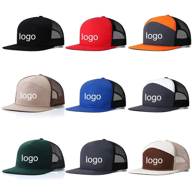 Custom DIY Logo Adult Mesh Trucker hat Golf Sun Hats Richardson112 /168 sports baseball caps Dad Caps Curved Visor Cap