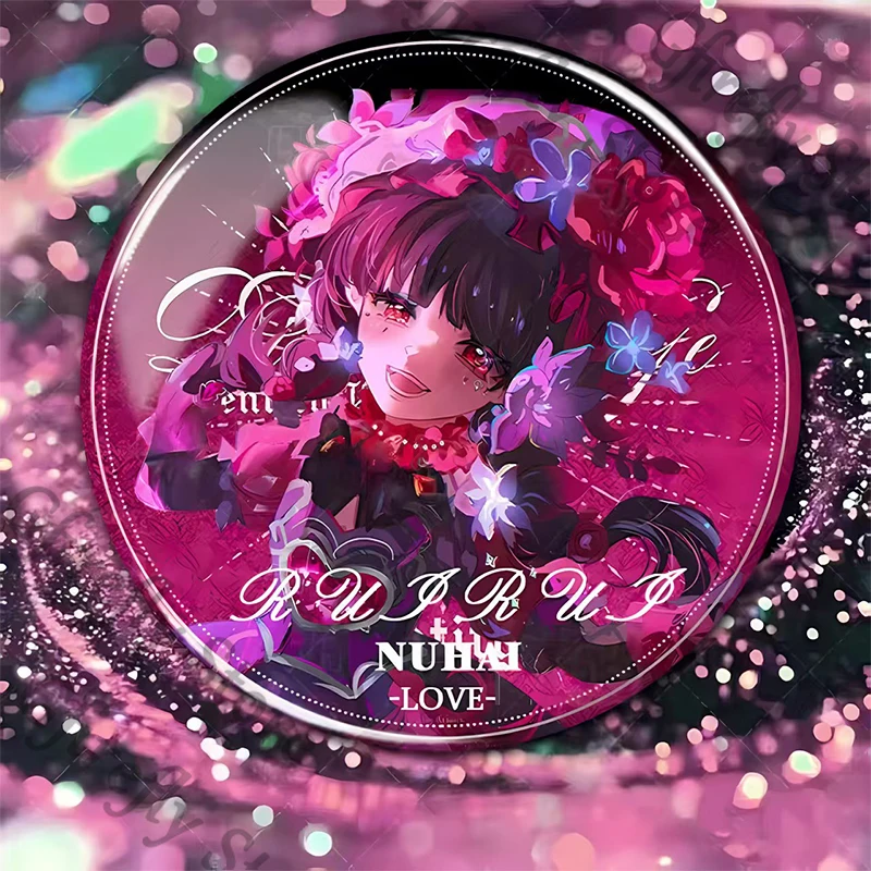 

Badge Identity Ⅴ Little Girl Tabard Bag Decoration Q Version Emblem Colleagues Anime Ambitus Medal Brooch Decorate Collect Gift