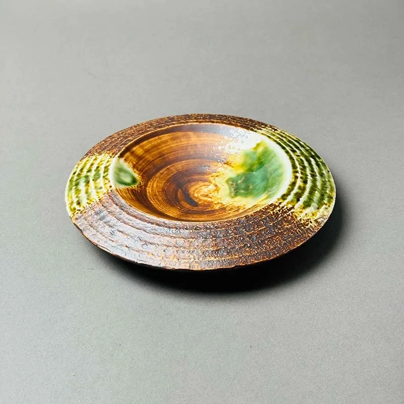 

Vintage Ceramic Plate Creative Sushi Plate Sashimi Snack Plate Caviar Display Plates Serving Plates Molecular Cuisine Tableware