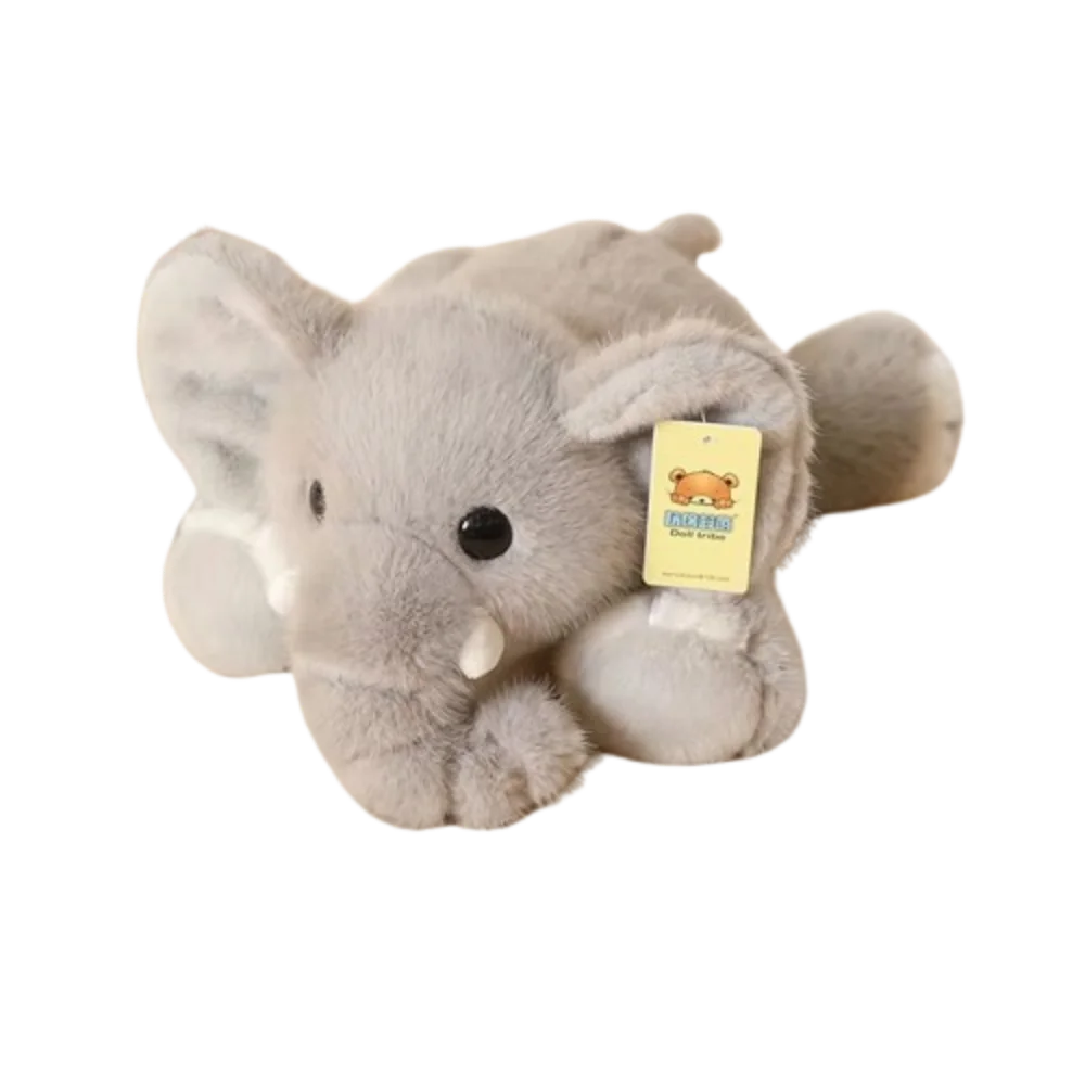 

Stuffed Animals Elephant Plush Doll Back Cushion Sofa Decorative Stuffed Elephant Toy Sleeping Doll Throw Pillow Elephant Doll