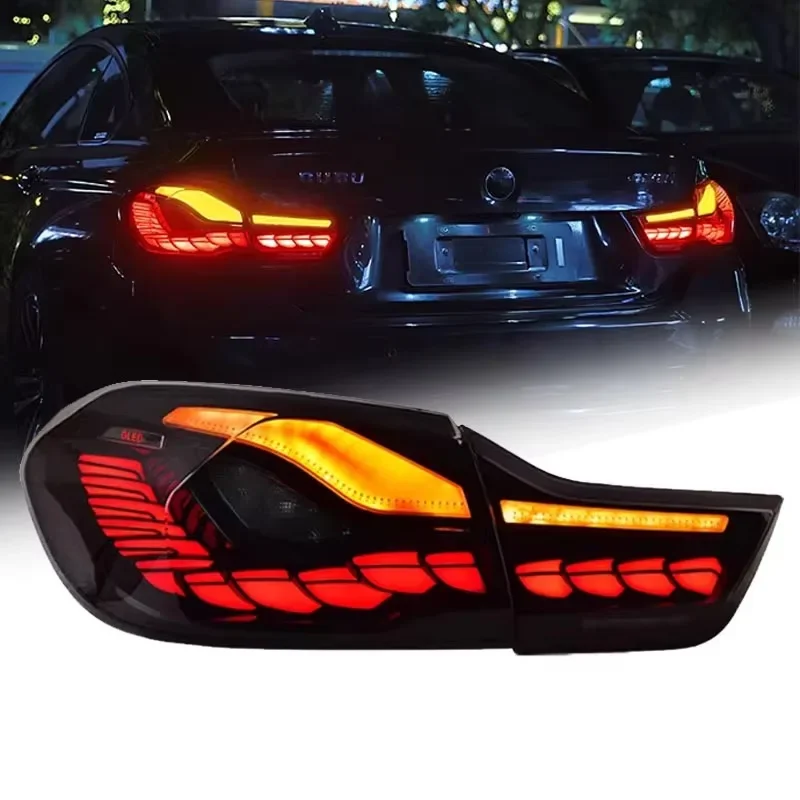 

2014-2019 F82 4 Series M4 F32 F33 F83 F36 LED Tail Light GTS Design DRL Signal Light New Condition Car Part 12V Voltage