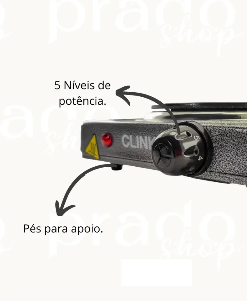 Electric Stove 2 Clink 2000W 220V-Clink