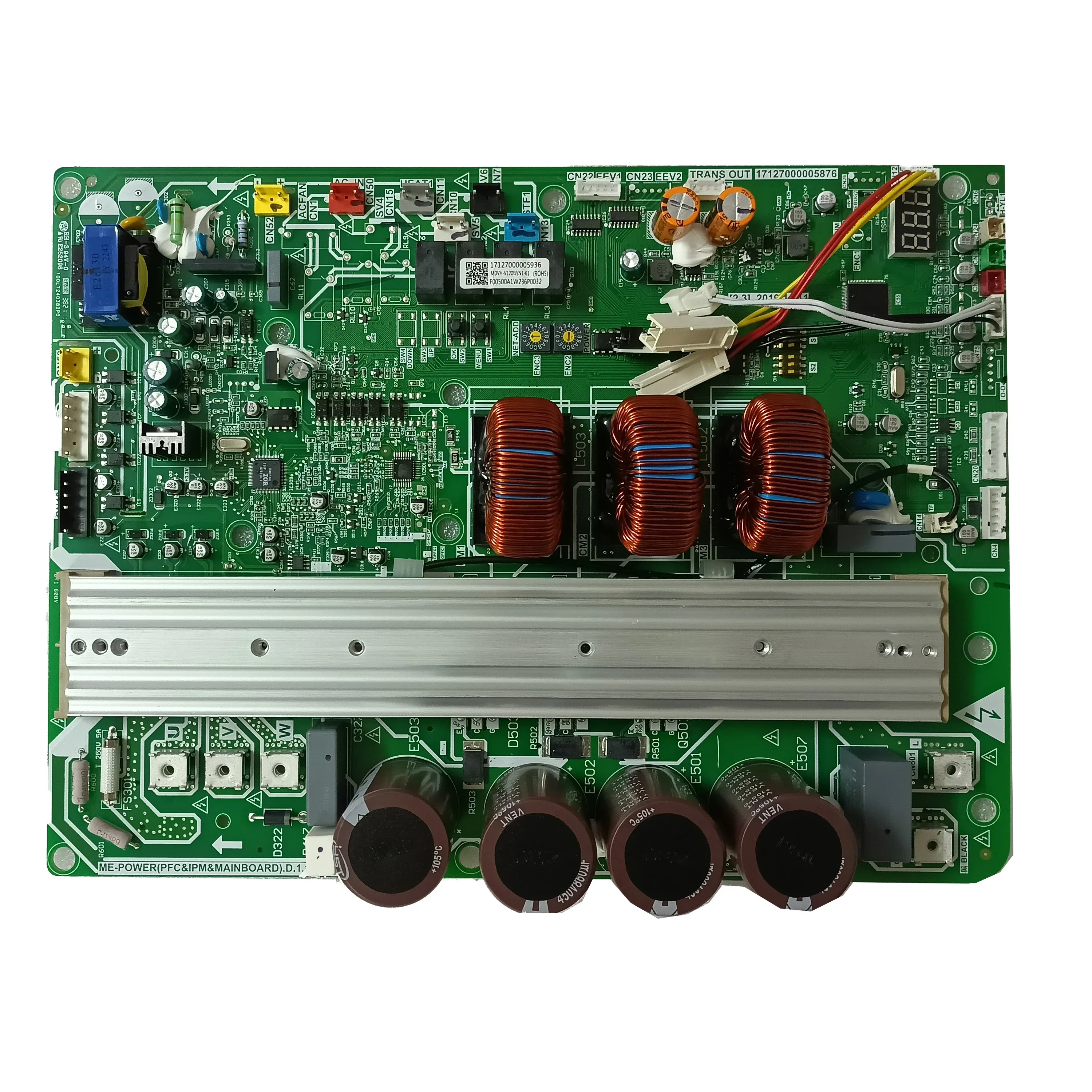 

Brand new original for Midea central air condition 17127000005936 ME-POWER(PEC&IPM&MAINBOARD).D MDVH-V120W/N1-61 17127000005876