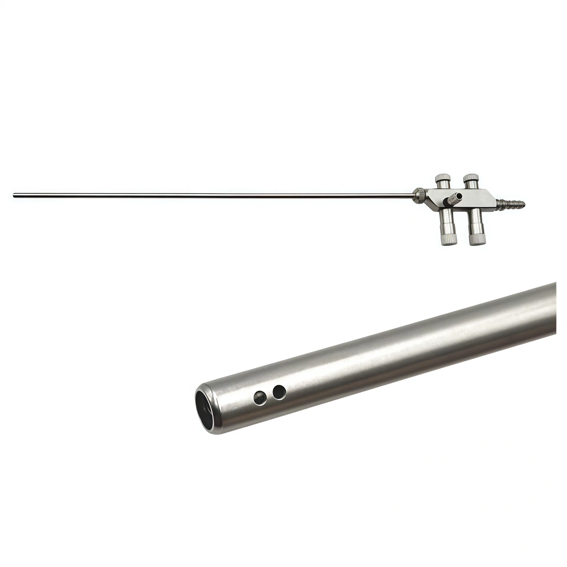 Laparoscopic Three‑Way Irrigation‑Suction Device, Hand‑Push Press Type Accessories