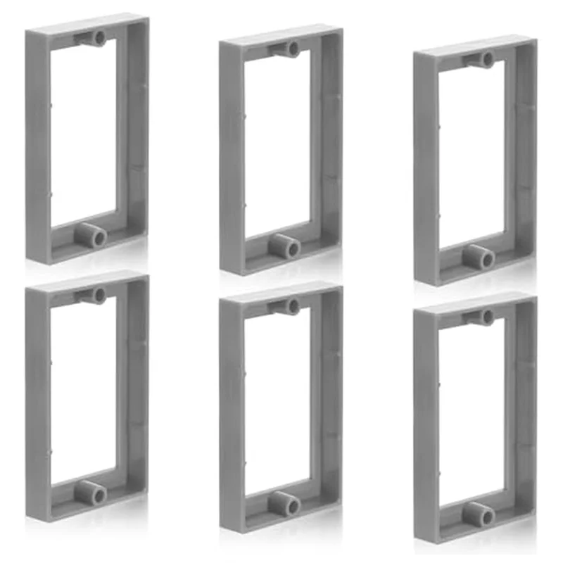 Y50A-6 Electric Box Extender,1/2 Inch Single Gang Receptacle Outlet Box Extenders For Electric Outlet Switch