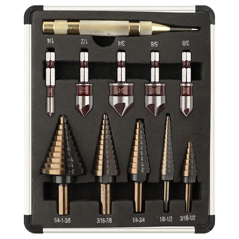 5pcs-step-drill-bit-5-pack-countersink-drill-bit-set-50-sizes-of-step-bit-for-metal-with-aluminum-case-hole-stepped-up-bits-diy
