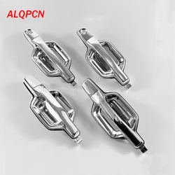 for Front Rear Outer Door Handle Mitsubishi Pajero V97 V93 V87 V98 Chrome 2006-2020