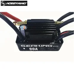 100% oryginalny silnik bezszczotkowy typu Hobbywing 90A V3 RTR ESC do łódź wyścigowa RC