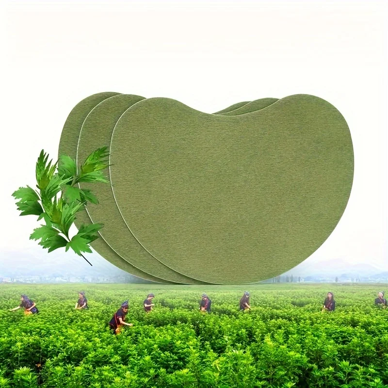 12pcs Mugwort Shoulder Patch for Relieving Shoulder Stress Fitness Exercises Recovery Supplies