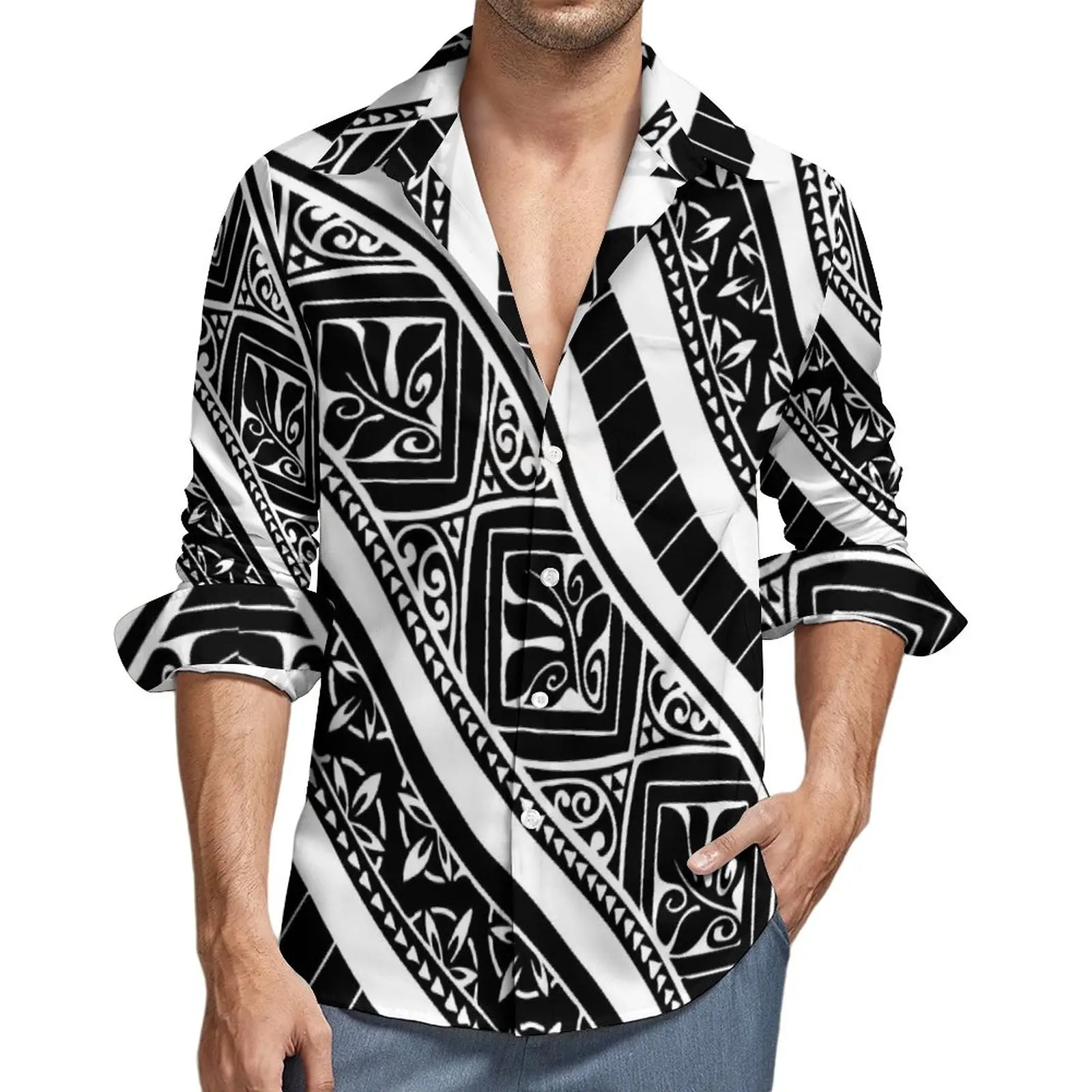 

Digital Sublimation Print Bandana Pattern Men Short Sleeve Button Shirt Customized On Demand Big Size 9XL Cozy Male Loose Shirt