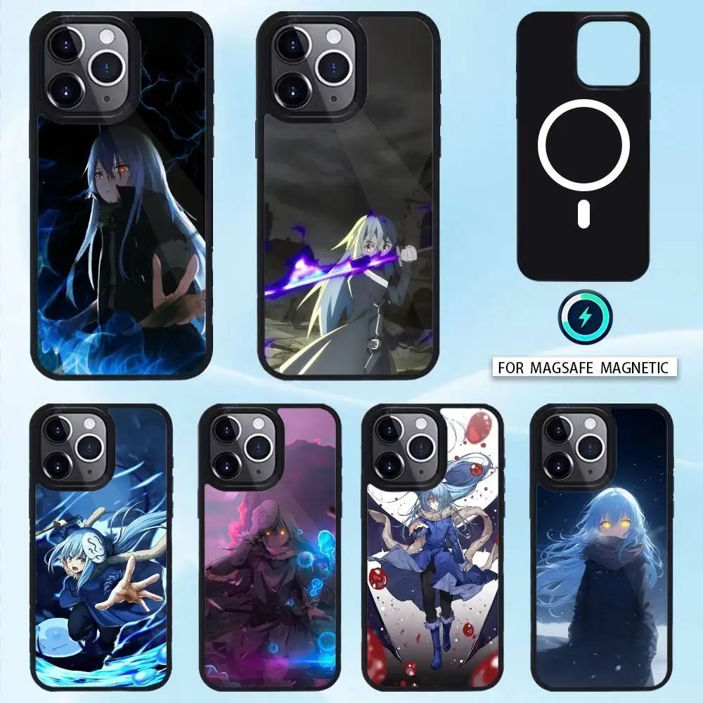 

Rimuru Tempest T-Tensei Phone Case For iPhone 16,15,14,13,12,Pro,Max For Magsafe Magnetic Wireless Charging