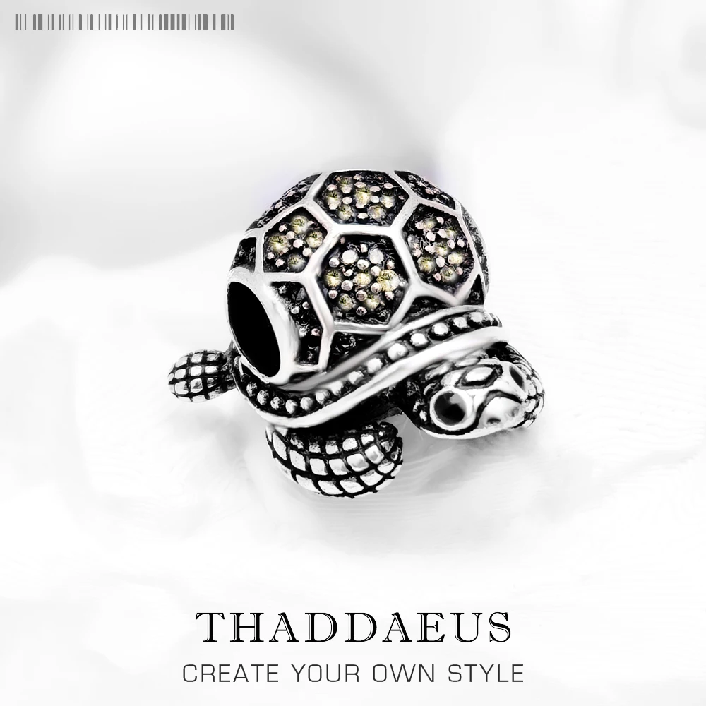 

Бусины, темно-зеленая черепаха, искусственное серебро, европейские ювелирные изделия, милый подарок для женщин и мужчин