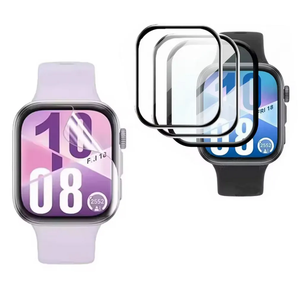 Soft TPU Film and PMMA Screen Protector For Huawei Watch Fit 4 Fit4 Pro Tempered Glass Anti-scratch Protective