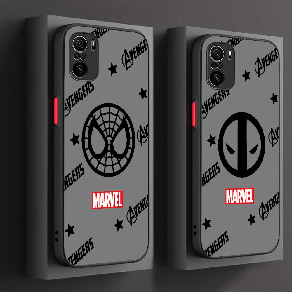 The Avengers Character logo Phone Case For OPPO REALME X7 GTMASTER GT2 Q5 V15 XT K5 X2 10 K9 A96 V25 K10X PRO CARNIVAL 5G