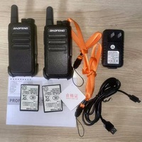 BF-R5 Mini Baofeng Walkie Talkie Small Walkie Talkie USB Charger Two-way Communication Transmitter Children's Gift Toys