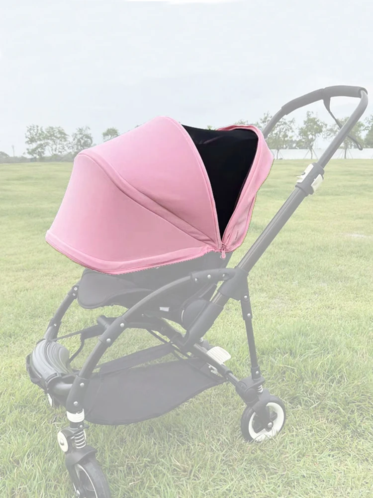 Kinderwagen-Sonnenschutz für Bugaboo Bee 3/5/6 Fox Kinderwagen, Sonnendach, Schlafkorb, Markise, ausziehbares Buggy-Dach mit Netzfenster – Detail 9