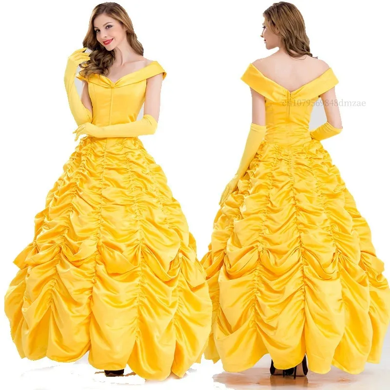 

Cosplay Beauty, Beast Role-playing, Belle Princess Dress, Carnival Ball Costume, Halloween Party Costume, Birthday Gift