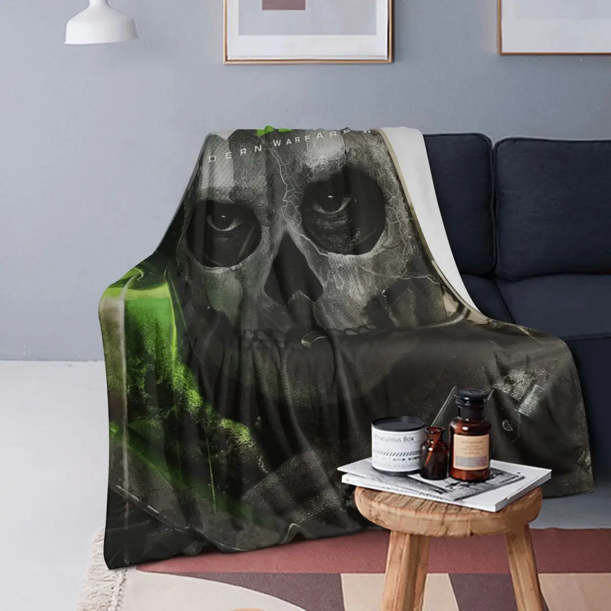 

Game Code Call Of Duty Blankets Soft Warm Flannel Throw Blanket Cover for Bed Living room Picnic Travel Home Sofa