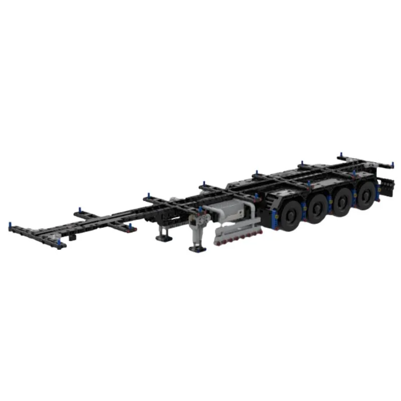Spot MOC-204214 203789 Anhänger LKW LKW DIY kleine Partikel Montage Baustein Lernspielzeug Modell Geschenkset Ornament