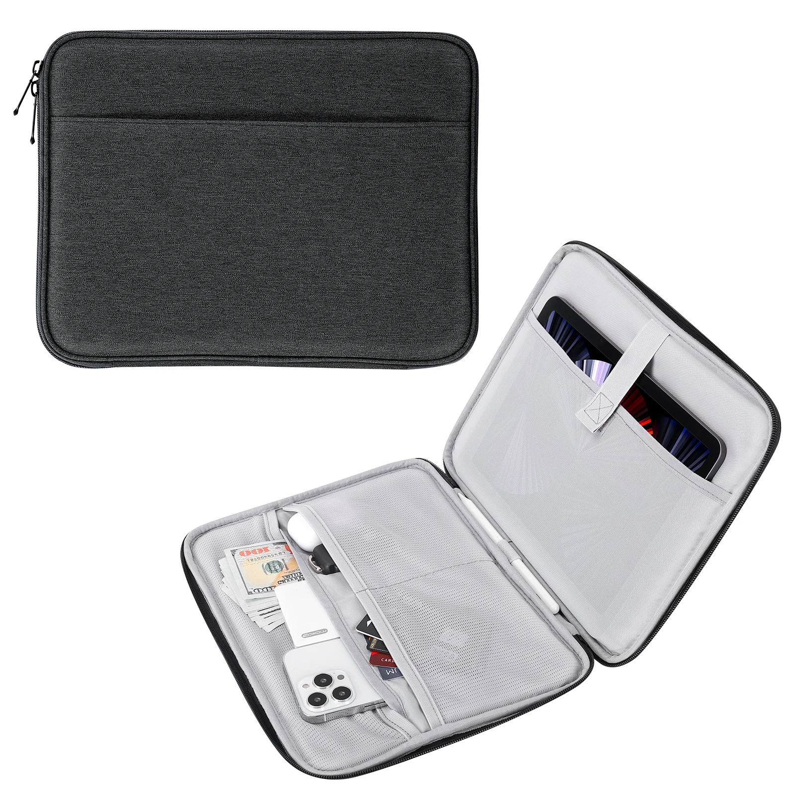 9-11 zoll Tablet Sleeve Tasche Für iPad air 5 10,9 zoll 2022 iPad Pro 11 M1 2021 2020 fall Für iPad 9,7 10,5 10,2 Luft 4 10.9"