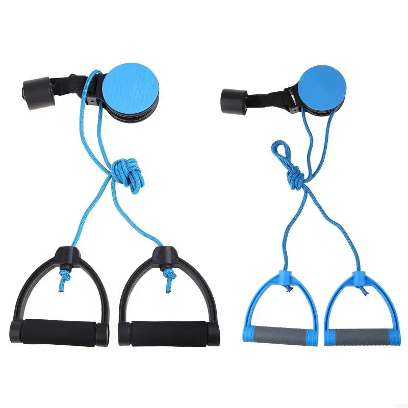 Y51D Shoulder Arm Pulley System Set Over Door Exerciser for Physical Recovery