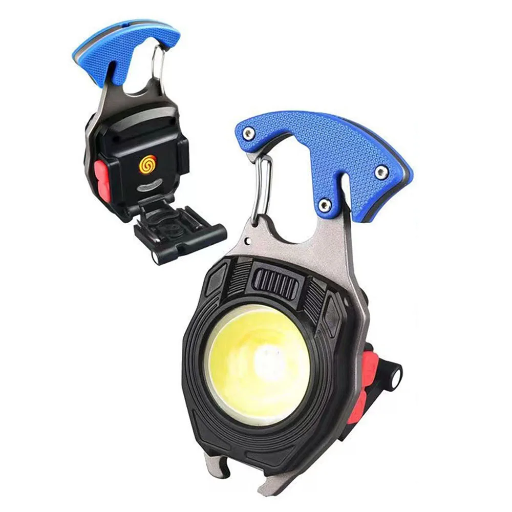 Power Display Portable Camping Light, Recarregável, À prova d\'água, Holofotes para caminhadas, Escalada