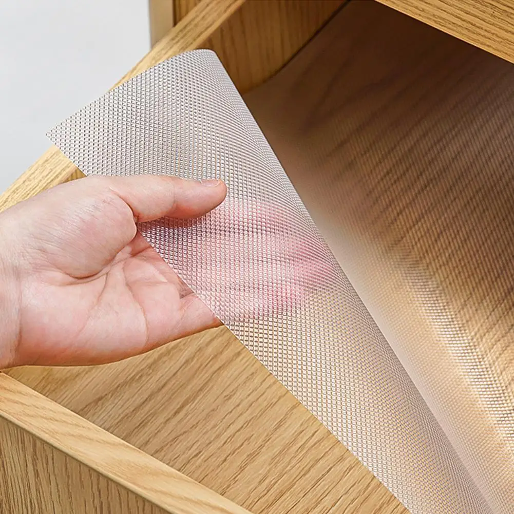Nicht-Klebende Schubladenmatte Regalabdeckung 30cm X 100cm Rutschfeste Wasserdichte Schrankunterlage Tischauflage Ölbeständige Schrankeinlagen – Detail 14
