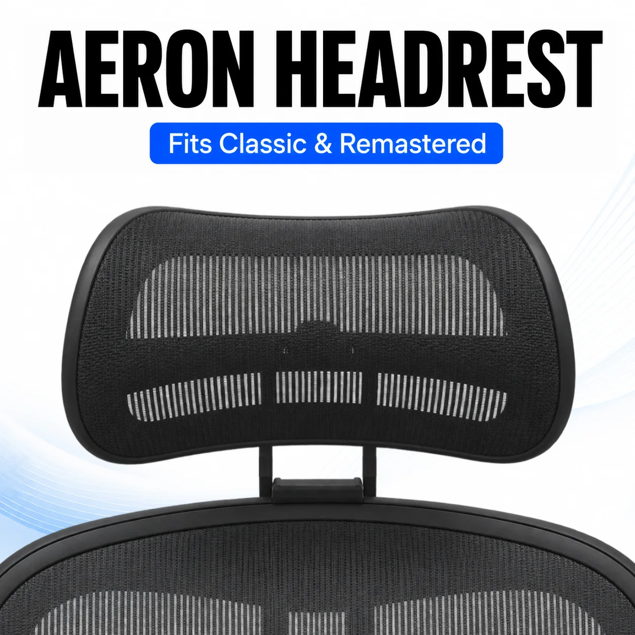 Supporto per poggiatesta Herman Miller Aeron per sedia Classic e Remastered, accessorio di ricambio con gancio, regolabile ed ergonomico per il collo